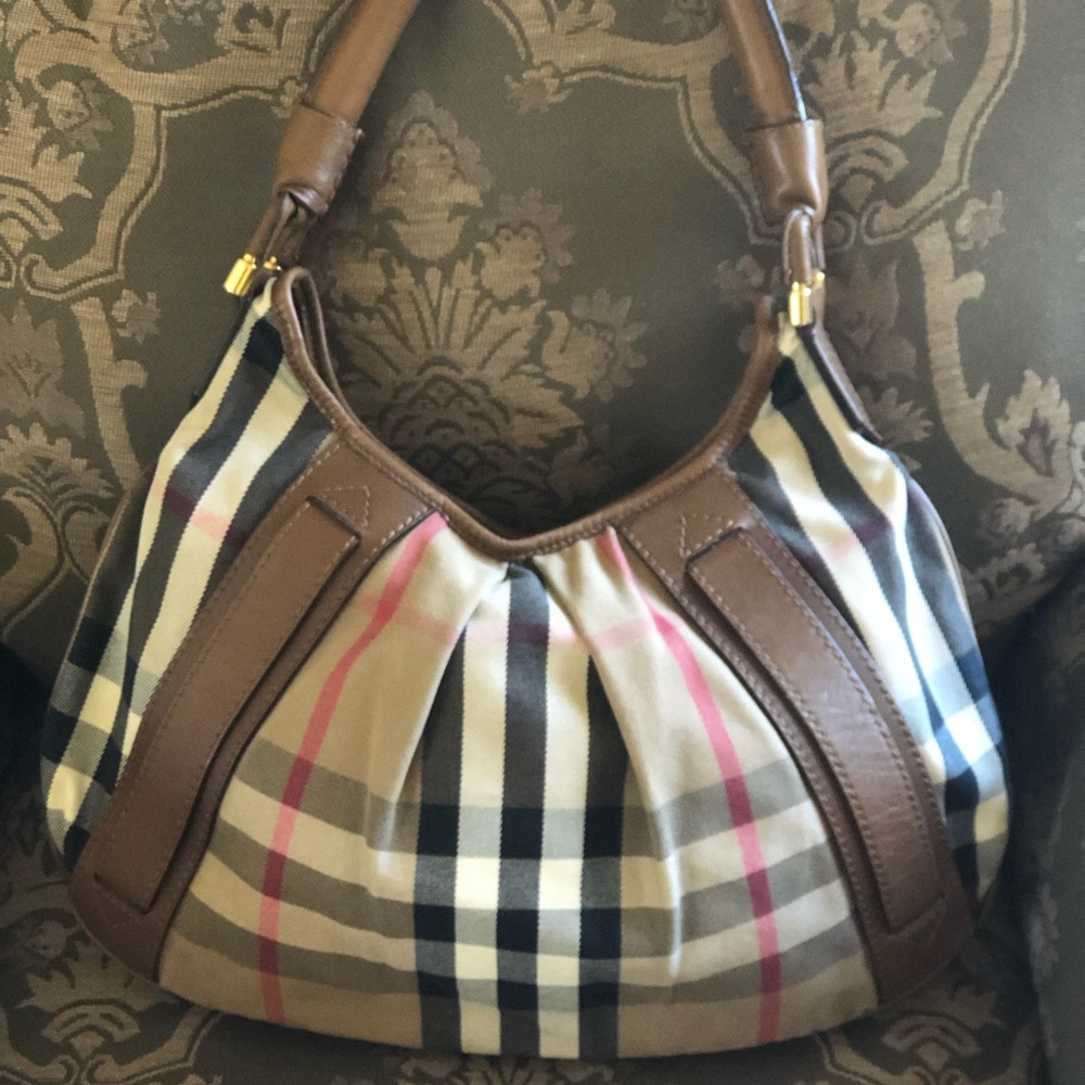 **Authentic** Burberry Hobo Bag